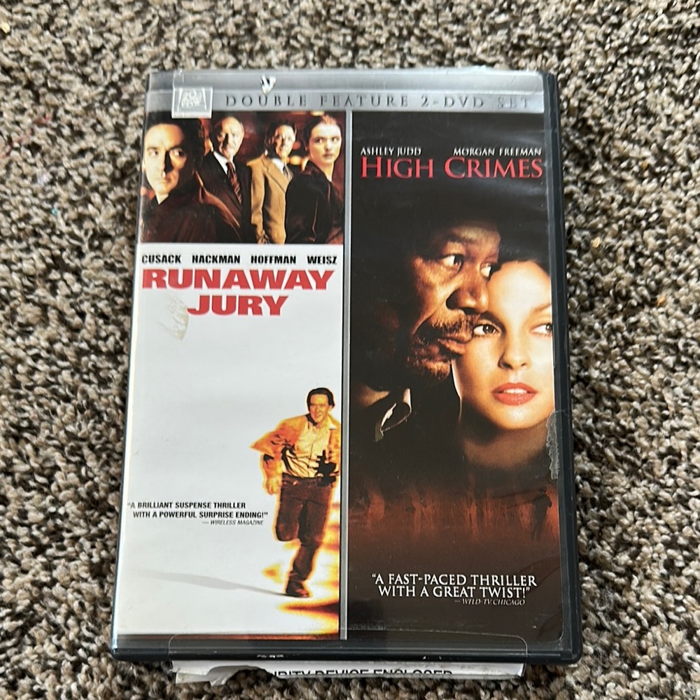 Runaway Jury and High Crimes Double Feature DVD